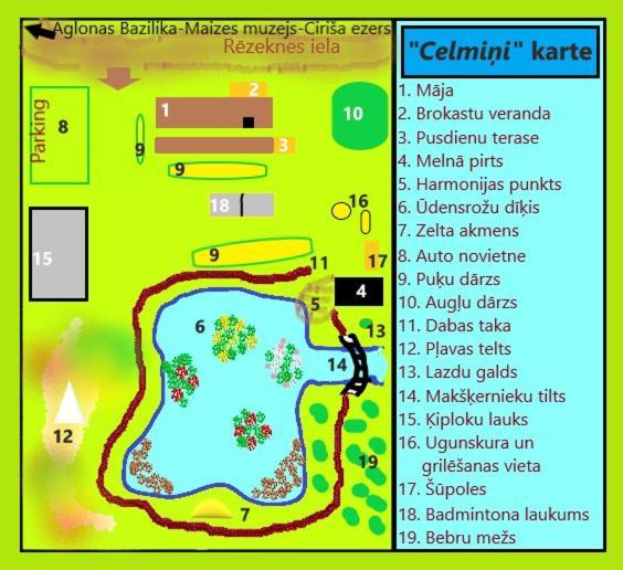 Idilliska Latgaliesu Lauku Maja Ar Melno Pirti Βίλα Aglona Εξωτερικό φωτογραφία